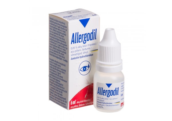 ALLERGODIL EYE DROPS bottle 6ML 0.05%