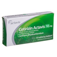 Cetirizin Actavis 10 mg Tablets N10