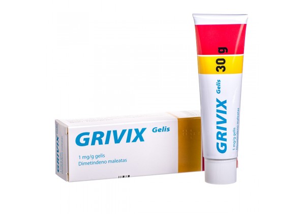Grivix Anti-Itching Gel, 1 mg/g, 30 g