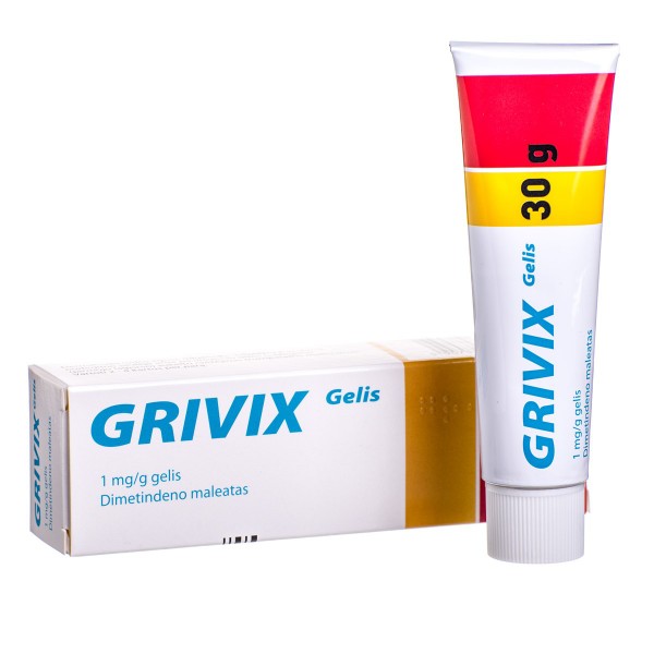 Grivix Anti-Itching Gel, 1 mg/g, 30 g