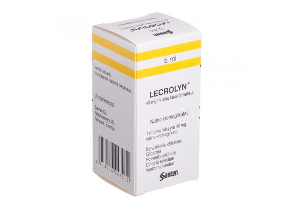 LECROLYN, 40 mg/ml, eye drops, 5 ml