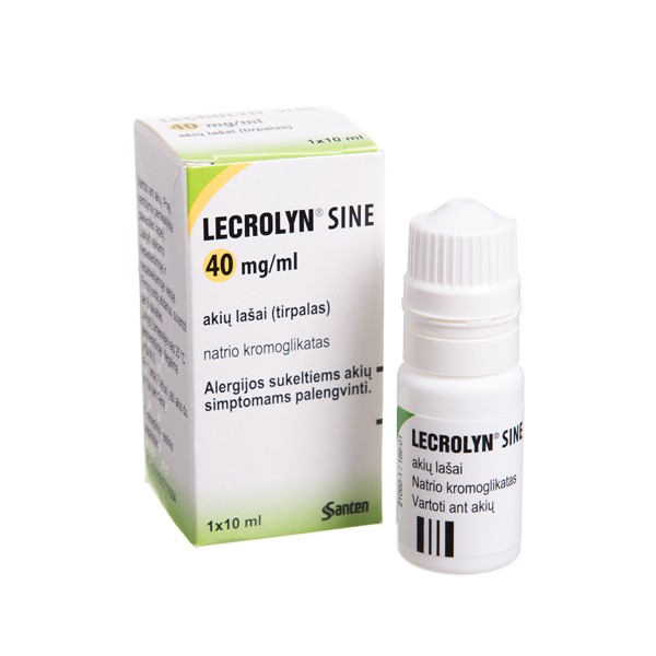 LECROLYN SINE 40 mg/ml, eye drops, 10 ML