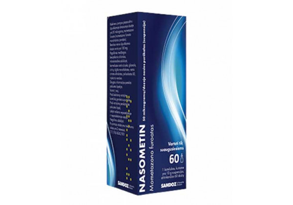 Nasometin Nasal Spray - Mometasone Furoate (60 sprays)