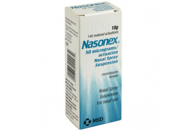 Nasonex Nasal Spray (140 sprays, Mometasone)