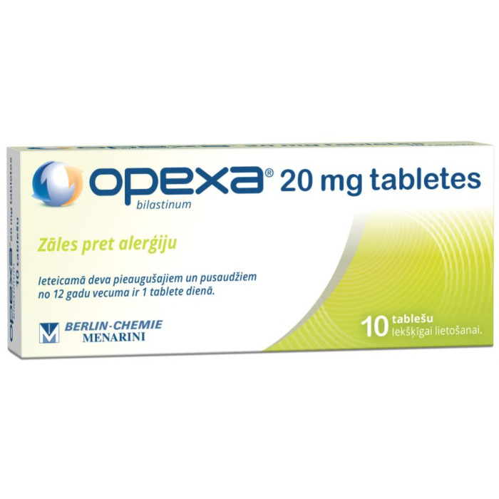 Opexa 20 mg Tablets, N10