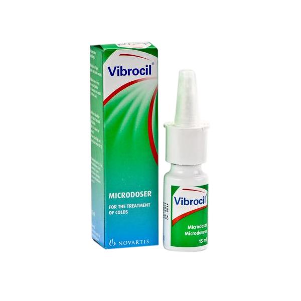 Vibrocil Nasal Spray, 2,5 MG/0,25 MG/ML, 10 ml